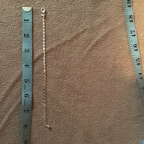 NWT AVON Three(3) Silvertone chain bracelet set,  various designs (2004) - Picture 8 of 14